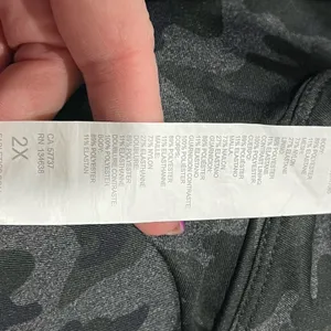 Fabletics on the go medium impact camo sports bra 2x thumbnail 12