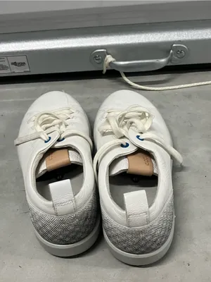 ECCO soft white leather golf sneakers thumbnail 6