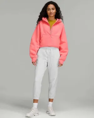 Lululemon Loungeful High-Rise Cropped Jogger Heathered Core Ultra Light Grey 8 thumbnail 8