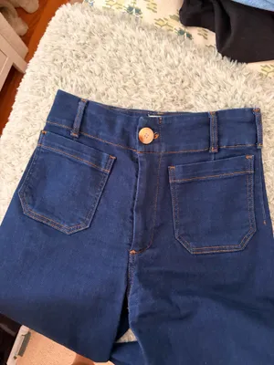 Maeve Colette High Rise Wide Leg Jeans thumbnail 8
