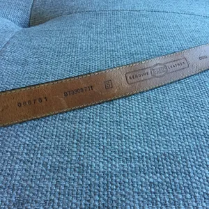 Fossil Metallic Color Belt with Statement Buckle Small thumbnail 4