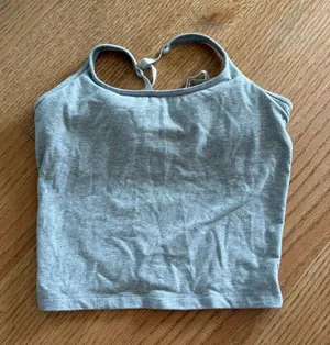 Gray Tank Top with Adjustable Straps thumbnail 1
