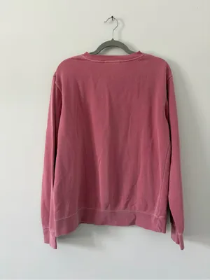 HATCH Pink Crewneck Pullover ‘Babe’ Sweatshirt Maternity Boho Casual 1/ Small thumbnail 5