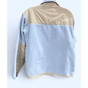 The North Face Denali Jacket Women's S Powder Blue Gray Polartec Fleece Full Zip thumbnail 2