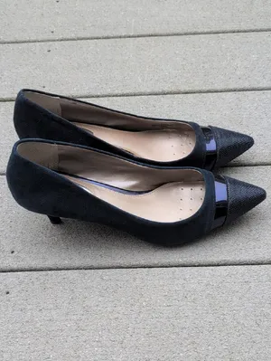 Alfani Kitten Heel Suede Pumps thumbnail 3