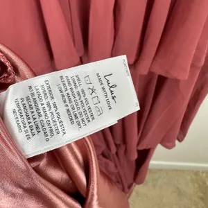 Lulus Amazing Evening Dark Rose Pink Tiered Maxi Dress Chiffon Formal 1X NWT thumbnail 9