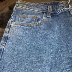 Princess Polly Dark Wash Flare Denim Jeans Size 12 thumbnail 14