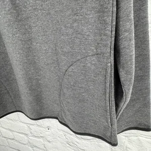 St Johns Bay Top Women's M Gray 1/4 Snap Sweatshirt Pockets Long Sleeve Fleece thumbnail 5