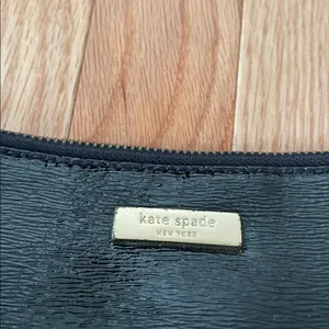 Kate Spade Black Leather Crossbody bag purse thumbnail 2