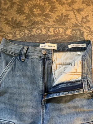 Aritzia Denim Forum High-Rise Cargo The '90s Millie Jeans thumbnail 9