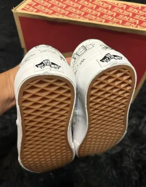 VANS white u-color u-paint slip on shoes sneakers women’s 7 new thumbnail 5