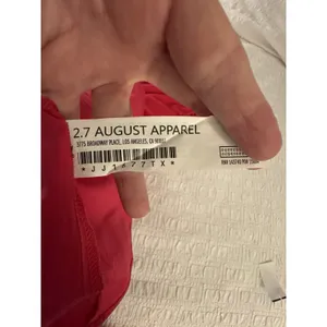 English Factory crew neckline voluminous puff sleeves Peplum Waist Size 3X thumbnail 5