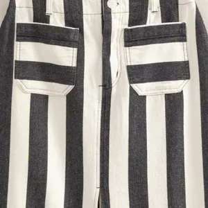 NWT HYFVE Striped Pocket Detail Maxi‎ Skirt thumbnail 3