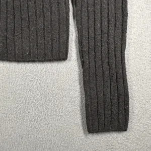 Madewell Sweater Womens Small Black Ribbed Knit Crewneck Long Sleeve Pullover thumbnail 5