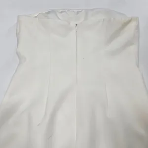 Superdown Isabel Strapless Mini Dress in White Small thumbnail 8