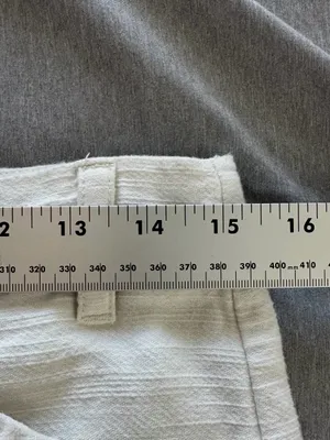 Free People White Utility Drawstring Cargo Pants XS 100% Cotton thumbnail 8
