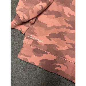 LULULEMON PERFECTLY OVERSIZED CREW SWEATSHIRT Sz 14 CAMO BRIER ROSE HERITAGE 365 thumbnail 6