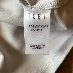 TOBI Pull It Together Grey Bodycon Dress Size Small thumbnail 13