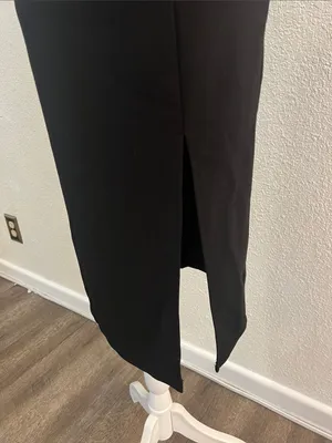 Hello Molly Black One-Shoulder Midi Dress thumbnail 2