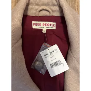Free People Hanna Super Soft Slouchy Blazer Camel Coat Jacket thumbnail 3