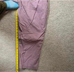 Old Navy Blush Pink, Elastic Waist, Utility Pants thumbnail 6
