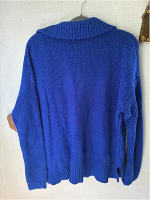 Lauren Ralph Lauren Blue Knit Pullover Sweater XL thumbnail 5