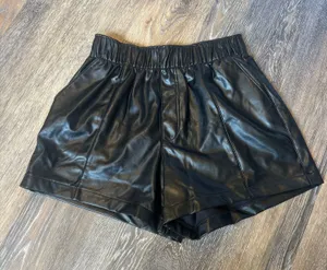 Abercrombie Leather Shorts thumbnail 1