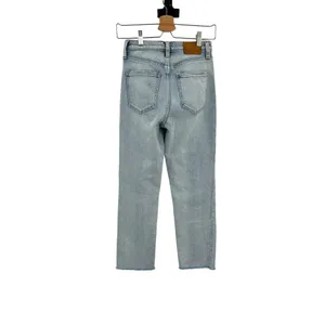 Aritzia Denim Forum The Arlo‎ High Rise Straight Jeans Light Wash Blue Size 25 thumbnail 5