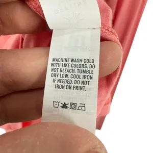 Offline by Aerie Womens Coral Pink Modal Turtleneck Long‎ Sleeve Top Thumbholes thumbnail 4