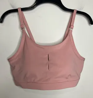 Nike Dri-fit sports bra light pink women’s‎ size XL athletic activewear casual thumbnail 1