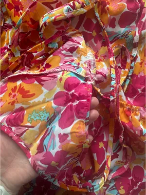 Floral Strappy Maxi Dress Multiple Size M thumbnail 4