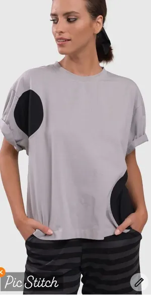 Alembika Urban Boxy Tee Moon Gray Size M thumbnail 1