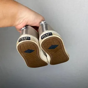 Sperry | Sneakers Grey Womans 8.5‎ Slip On Shoe Boat thumbnail 3