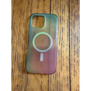 OtterBox Symmetry Series+ MagSafe Case for iPhone 16 Pro Plus Ombre Green Pink thumbnail 2