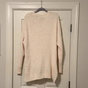 Soft Knit Sweater | ARULA | Cream | 2x Tan thumbnail 2