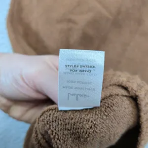 Lulus The Way I Feel Brown Knit Cut-Out Maxi Dress SW7883L Size Medium NWT thumbnail 7