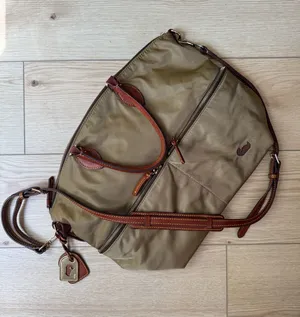 Dooney & Bourke Crossbody Nylon Leather Large Bag thumbnail 1