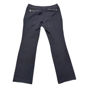 Vintage Michael Kors Black Straight Leg Denim Pants Women's 12 BNWOT Y2K thumbnail 6