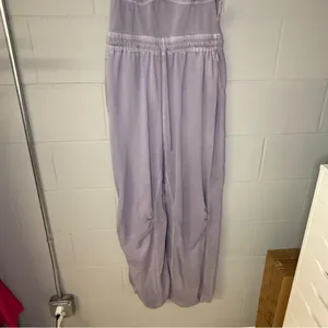 NWT FP Movement Inbound Onesie in Trailblazer Grey Women’s Size Large Jumpsuit thumbnail 7