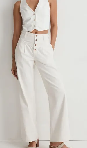 Madewell Super Wide Leg Jeans thumbnail 1
