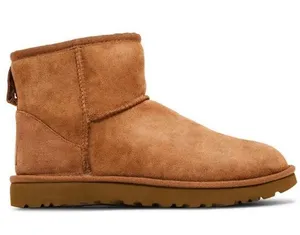 UGG Classic Mini II Chestnut Ankle Boot Women’s 7 NIB thumbnail 1