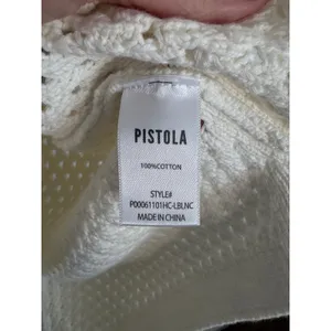 Pistola Beck Open Knit Cream Sweater Size Small thumbnail 7