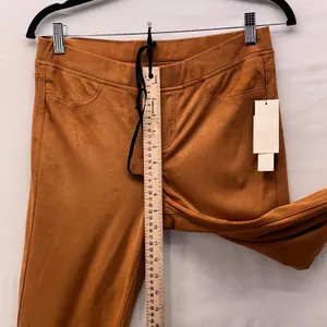 Design Lab x‎ Lord And Taylor Flare Pants Brown Medium thumbnail 13