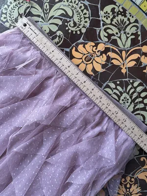 Anthropologie Dusty Rose Tiered Tulle Maxi Skirt thumbnail 4