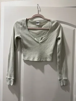Tna Aritizia waffle longsleeve thumbnail 4