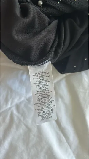 Windsor Black Mini Dress Sparkly thumbnail 5