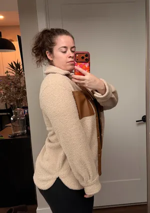 Abercrombie and Fitch fleece jacket thumbnail 2