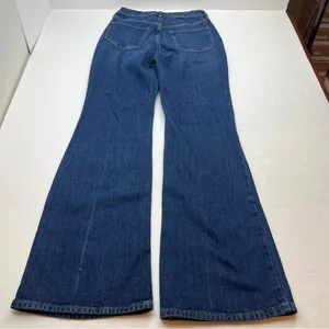 Old Navy Higher High Rise Flare Womens Size 0 / 24‎ Waist Blue Denim Jean NEW thumbnail 14