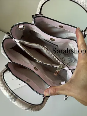 Kate Spade Dumpling Pebble and Snake Embossed Small Satchel Bag thumbnail 8