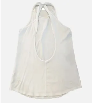 Lululemon white crisscross back thumbnail 1
